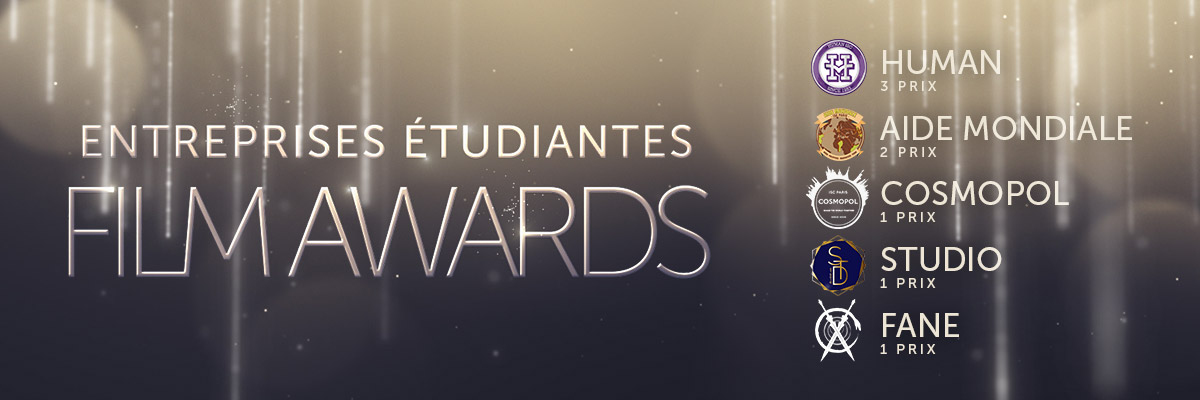 Lauréats Entreprises Etudiantes Film Awards ISC Paris