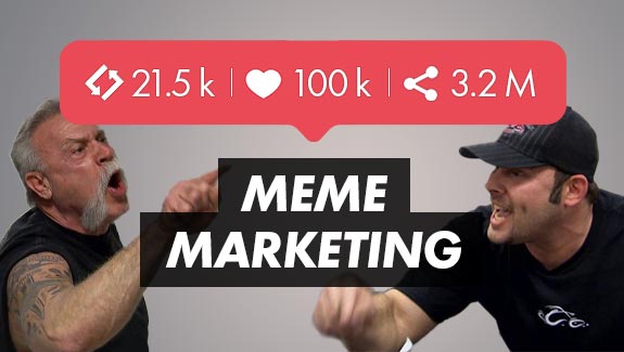 1er job - meme marketing sponsorisation