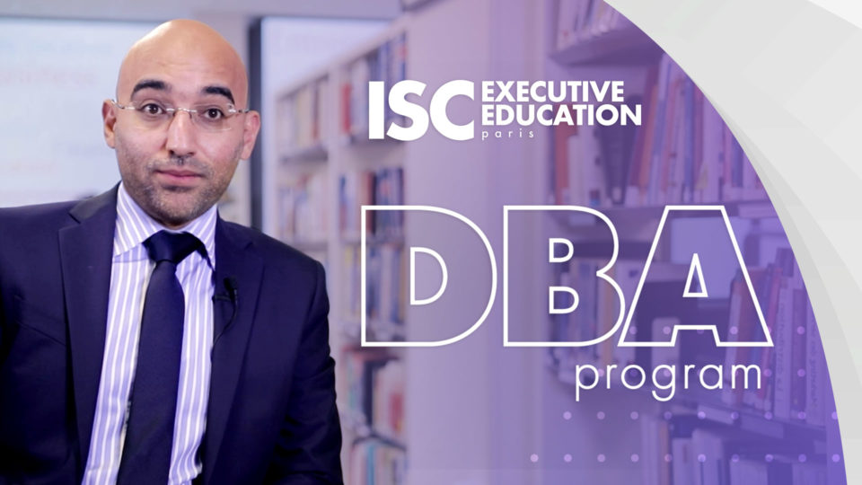 Présentation du programme DBA - ISC Paris