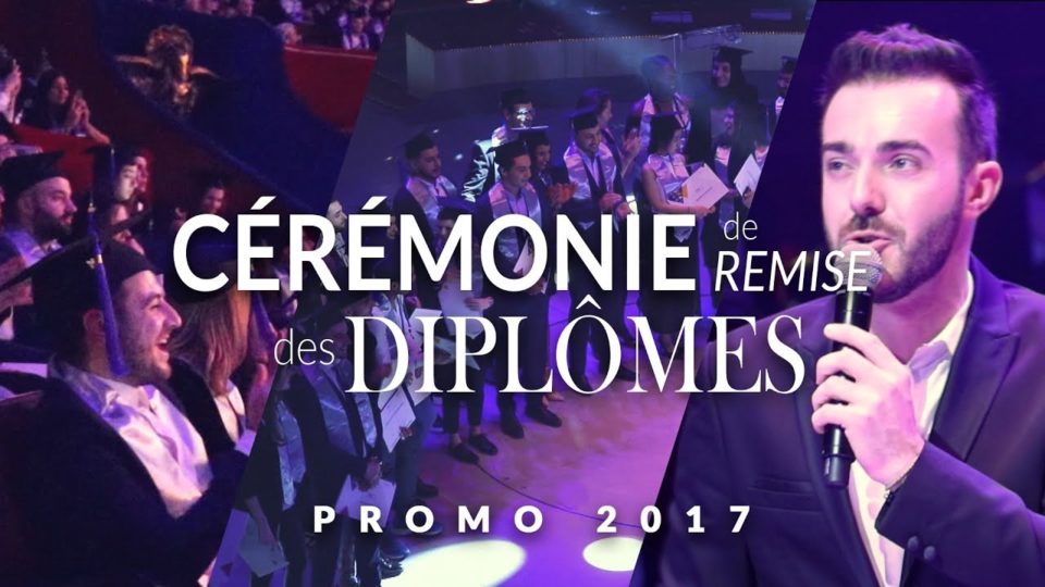 Cérémonie de remise des diplômes ISC Paris - Promo 2017