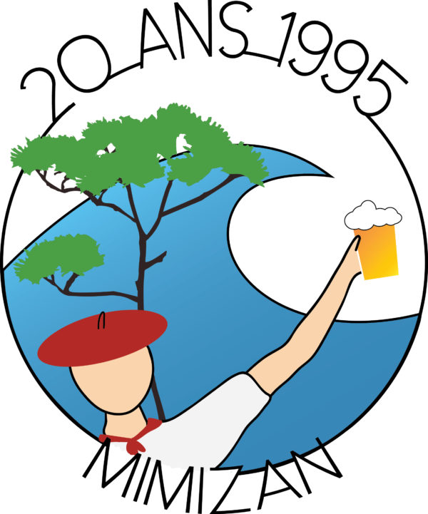 Logo de la bodega 20 Ans 1995 Mimizan