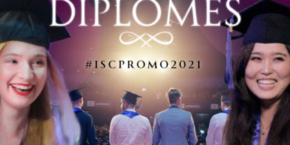 Cérémonie de remise des diplômes promo 2021 ISC Paris à la maison de l'UNESCO