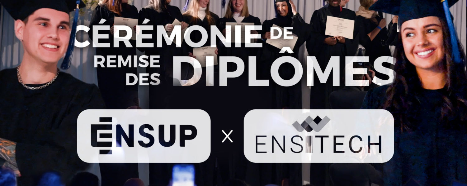 Cérémonie de remise des diplômes des écoles ENSUP et ENSITECH