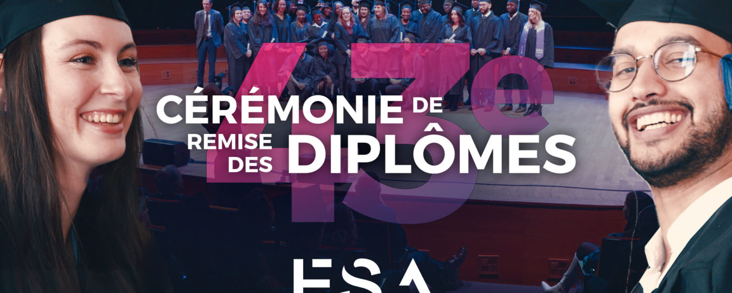 43e cérémonie de remise des diplômes de l'ESA - Retour en vidéo