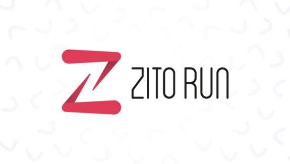 ZitoRun Logo - Design logo Z rouge